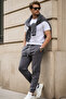 Men's Elastic Leg Jogger Sweatpants