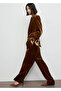 Velvet fabric pants - 7