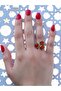 Natural Stone Agate Oval Triple Natural Stone Antique Model Women's Adjustable Ring Euy76A - 3