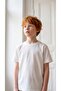 Unisex Kids' Crew Neck Basic Plain 2-Piece Short Sleeve T-Shirt (Black, White) - 3