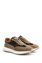 Men's Sand Suede Lace-Up Genuine Leather Sneaker - 2