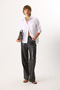 Women's Regular Fit Pocket Poplin Shirt 100% Cotton - White - 3