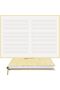Piano Notepad (KEY-FREE THREE PORT) 100% Handmade, Hand Stitched - Coated Binding (A/5)