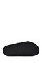 Women's Black Double Buckle Straw Leather Slippers 25Sfd5506M7 - 4