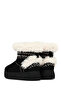 Women's Black Thick Soled Suede Teddy Boots 25Wfe402410 - 6