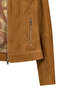 Kylie Women's Camel Hakim Collar Short Suede Leather Jacket 25Wge535210 - 5