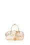 Women's Beige Long Strap Jelly Transparent Shoulder Bag 26Sbd2171Pv