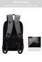 حقيبة ظهر رمادية للجنسين من D-Pack 25SBD30196F - 3