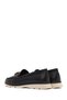 Women's Black Genuine Leather Comfort Shoes Casual Daily Shoes 25Sfd153618 - 5