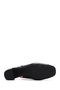 Gritti Women's Black Open Back Short Thick Heeled Leather Shoes 26Pfd110118 - 5