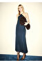 Slim Knitwear Choker Collar Dress - 2