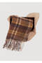 Shawl with Woolen Checks - 3