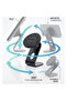 Aluminium Alloy 360° Magnetic Phone Holder with Vacuum Suction Lock Foldable Car & Desk Mount Rotatable Universal Stand - 5