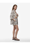 X Melis Ağazat - Linen Blend Kimono with Pockets and Floral Embroidery Detail - 2