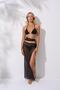 Isabel Slitted Single Skirt - 2