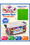 Smile Blocks 300 Pieces Plastic Boxed Micro Block with Green Application Base