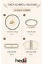 Demet 16 Pieces Porcelain Breakfast Set for 6 Persons - 2