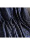 Vivian Knitted Throw With Fringes-130x170- Blue - 3