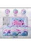 Tiny Hearts 3-Piece Comforter Set with Cushion 160x220cm - Multicolor - 4