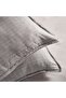 Serene Check 3-piece King Duvet Cover Set 230x220cm - Silver Grey - 6