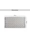 Orlean Handwoven Wool & Cotton Blend Dhurrie 90x150cm - Grey - 6