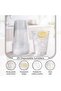Agata 20-piece Disposable Drinking Tumbler 207ml -clear - 4