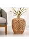 Temara Water Hyacinth Vase 41x41x48cm- Natural