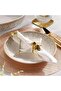 Miray Porcelain Serving Plate Dia25.5cm -white
