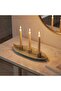 Rora Ceramic Deorative Candle Holder 29.3x10.6x3.8cm - Green - 2