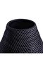 Boheme Rattan Vase 28x41cm - Black - 5
