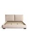 Rinston King Bed With Adjustable Headboard 180x200 Cm - Cream - 7