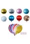Red Globe Foil Balloon - Metallic Shiny Red Globe Foil Balloon 1 Piece - 5