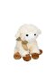 Sitting Plush Lamb 24 cm Soft Plush Toy Model with Accessories Great Gift Cute Plush Lamb Mini - 3
