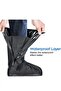 Motorcycle Shoes Boots Cover Raincoat Waterproof Elastic Motor Leg Raincoat Mud Protection - 4
