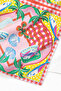Tropical Marine Fish Themed Beach Towel - Mediterranean Bohemian Pink Yellow Quick Drying Microfiber Towel - 5