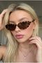 Blanma Women's Leopard Uv400 Protection Sunglasses - 3