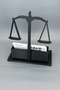 Lawyer Business Card Holder – Desktop Business Card Stand with Scales of Justice Design - 5