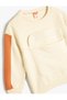 Sweatshirt Long Sleeve Pocket Printed Cotton - 3