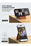 محفظة قابلة للطي متوافقة مع iPhone 11/12/13 Mini/14/15 Pro Max/16 Plus/17 Air مع حامل بطاقات Magsafe - 4