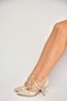 S518203308 Nude Patent Leather Thin Heeled Women's Shoes - 4