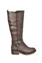 Brown Short Heeled Daily Women's Boots G674240109 - 5