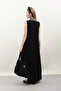 Black Knitwear Cardigan Dress Set - 6