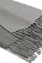 Anthracite Gray Double Sided Winter Shawl - 4