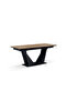 Elegant and Modern Design Rectangular Extension Dining Table