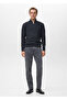 Rib Zipper Collar Sweater - 2