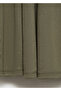 Pleated A-Line Dress - 5