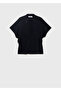 Short-Sleeved Polo Collar Sweater - 3