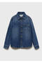 Pamuklu denim ceket - 3