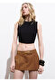 Short Blouse with Tie Detail on the Back - 7
