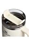 Quencher ®   H2.0 Fluted Tumbler Thermos Cup with Straw |   1.18L Cream - 2
